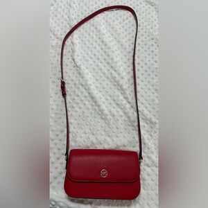 Michael Kors Red Small Crossbody Bag
